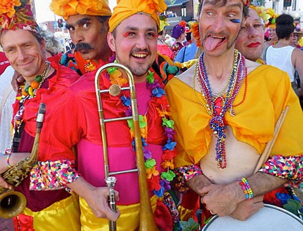 The Fruity Hooties Melbourne Drumming Band